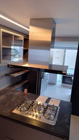 Instalação de Coifa ilha