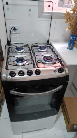 Instalação e conversão de fogão